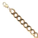 9ct Yellow Gold Curb Bracelet 8.5"