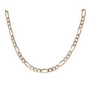 9ct Yellow Gold Figaro Chain 22"