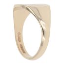9ct Yellow Gold Patterned Signet Ring