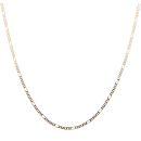 9ct Yellow Gold Figaro Chain 18"