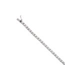 18ct White Gold 1.25ct Diamond Bracelet 7"