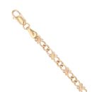 9ct Yellow Gold Fancy Bracelet 7.5"