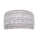 18ct White Gold 1.00ct Diamond Fancy Ring