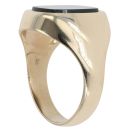 9ct Yellow Gold Blood Stone Signet Ring