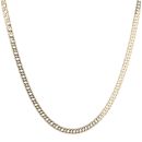 9ct Yellow Gold Double Curb Chain 20"
