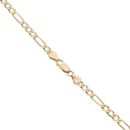 9ct Yellow Gold Figaro Chain 22"