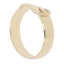 9ct Yellow Gold Plain Buckle Ring