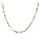 9ct Yellow Gold Curb Chain 24"