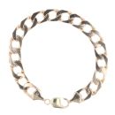 9ct Yellow Gold Curb Bracelet 8.5"