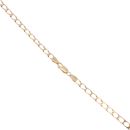9ct Yellow Gold Square Curb Chain 18"