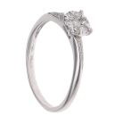 18ct White Gold 0.31ct Brilliant Cut Diamond Cluster Ring