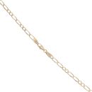 9ct Yellow Gold Figaro Chain 24"