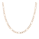 9ct Yellow Gold Figaro Chain 18"