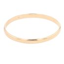 9ct Yellow Gold Plain Bangle