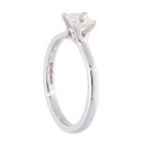 Platinum 0.65ct Diamond Solitaire Ring