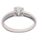 18ct White Gold 0.50ct Brilliant Cut Diamond Solitaire Ring