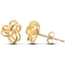 9ct Yellow Gold Knot Studs