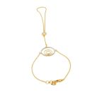 22ct Yellow Gold Cubic Zirconia Stone Poncha
