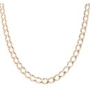 9ct Yellow Gold Curb Chain 28"