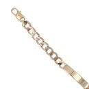 9ct Yellow Gold ID Bracelet 8.5"