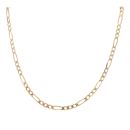 9ct Yellow Gold Figaro Chain 20"