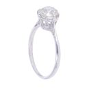 Platinum 1.25ct Brilliant Cut Diamond Solitaire Ring