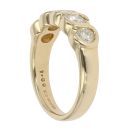 18ct Yellow Gold 1.00ct Diamond Five Stone Ring