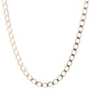 9ct Yellow Gold Curb Chain 24"