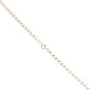 9ct Yellow Gold Curb Chain 16"