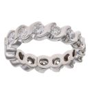 18ct White Gold 1.50ct Brilliant Cut Diamond Full Eternity Ring