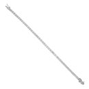 Lab Grown Platinum 8.00ct Brilliant Cut Diamond Tennis Bracelet 7"