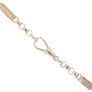 9ct Yellow Gold Patterned Fancy Chain 20"