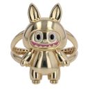 14ct Yellow Gold Plain Bunny Ring