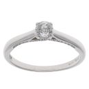 18ct White Gold 0.50ct Diamond Solitaire Ring