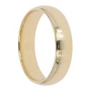 18ct Yellow Gold Plain Court Wedding Band 4.8mm