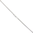 9ct White Gold Snake Chain 18"