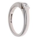 18ct White Gold 0.40ct Princess Cut Diamond Solitaire Ring