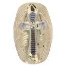 14ct Yellow and White Gold Cross Ring