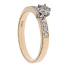 18ct Yellow Gold 0.55ct Brilliant Cut Diamond Solitaire Ring