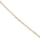 9ct Yellow Gold Celtic Chain 16"