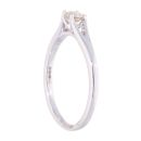 9ct White Gold 0.25ct Diamond Solitaire Ring