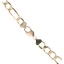 9ct Yellow Gold Figaro Chain 20"