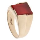 9ct Yellow Gold Carnelian Signet Ring