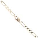 9ct Yellow Gold Figaro Chain 22"