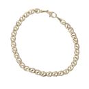 9ct Yellow Gold Fancy Bracelet 8"