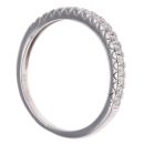 Palladium 0.20ct Diamond Eternity Ring