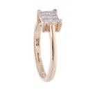 9ct Yellow Gold 0.50ct Diamond Square Cluster Ring