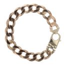 9ct Yellow Gold Curb Bracelet 9"