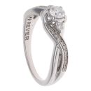 18ct White Gold 0.40ct Brilliant Cut Diamond Solitaire Ring
