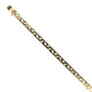 14ct Yellow Gold Fancy Bracelet 8"